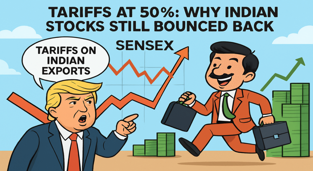Tariffs at 50%: Why Indian Stocks Still Bounced Back