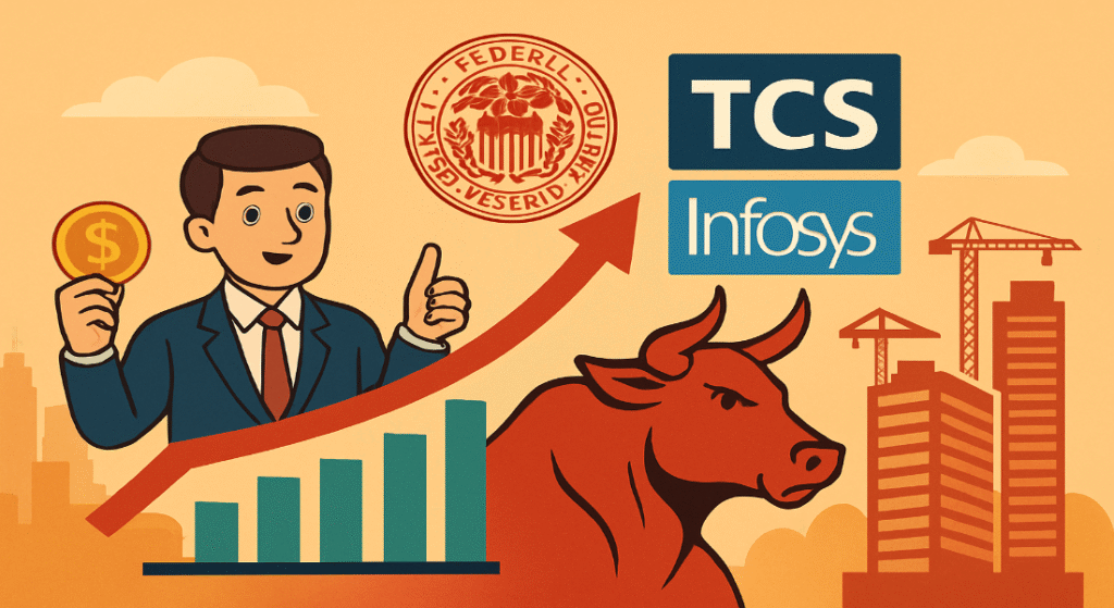 Stock Market Today: Fed Cut, Adani Boost, IT Shines